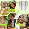 ABUKE Disposable 16oz Aluminum Cups, 24-Pack – Heavy Duty Recyclable