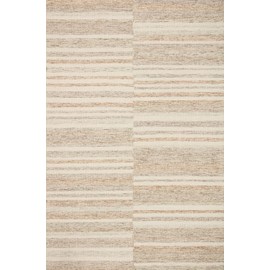 Loloi Chris Loves Julia Chris Collection CHR-03 Ivory/Clay 2'-3'' x 3'-9'', .50" Pile Height, Accent Rug