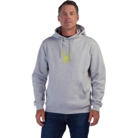 Spyder Men's Alpine Hoodie, Heather Grey, Medium