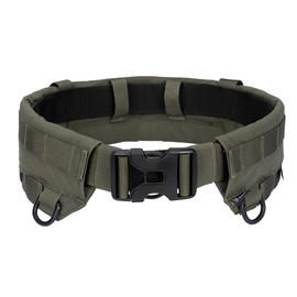 IDOGEAR Tactical Belt MOLLE Military Belt Modular Rigger's Belt Adjustable Combat Belt With Inner Belt And Outer Belt Set (Ranger Green, Large)