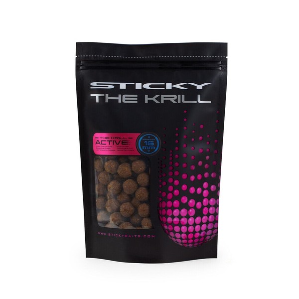 STICKY BAITS The Krill Active 16mm - 5kg Bag