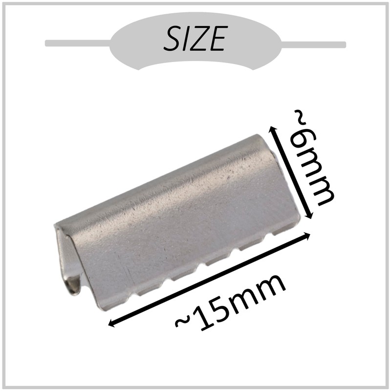 AERZETIX - Set of 15 - Webbing End Pieces -