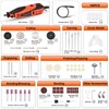GOXAWEE Rotary Tool Kit with 180 Rotary Tool Accessories &