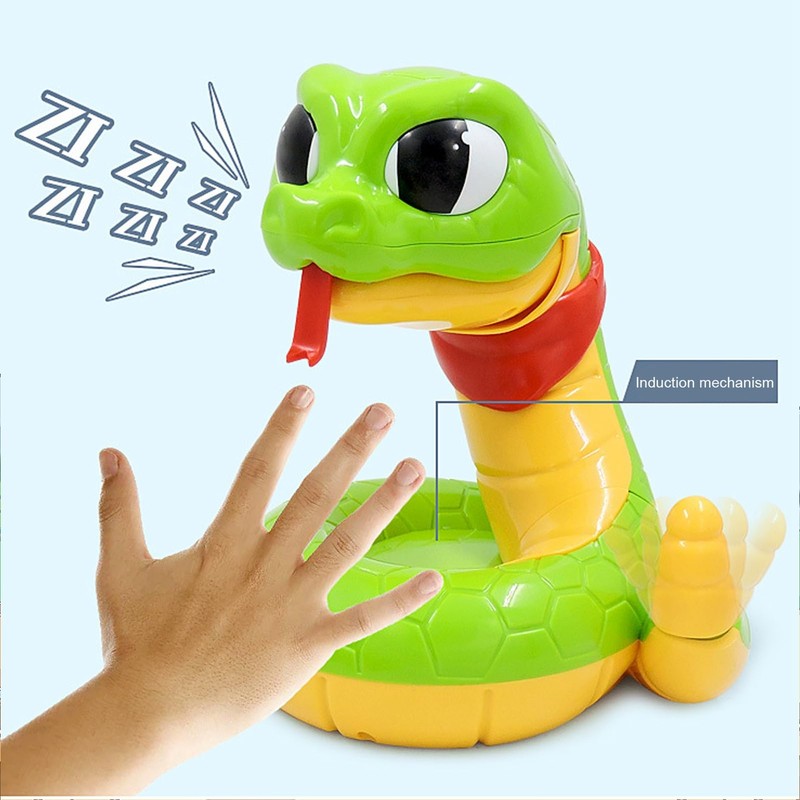 Rattlesnake Play Toy, Snake Toy, Rattle Robber Snake Game, Tricky