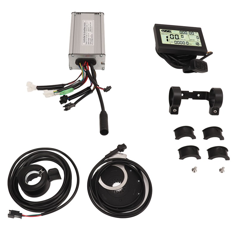 Electric Bike Conversion Kit 25A Sine Wave Controller LCD3U Panel