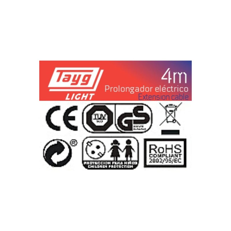 Tayg – PROLONGADOR Electric 4 m. 3 X 1 '5