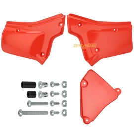 M MATI Side Panels Covers For Honda 84-02 XR200R 84-85 XR250R Left Right Plastic Fender