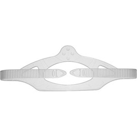 Cressi Unisex's Replacement Strap for Mask, Clear, 17 mm