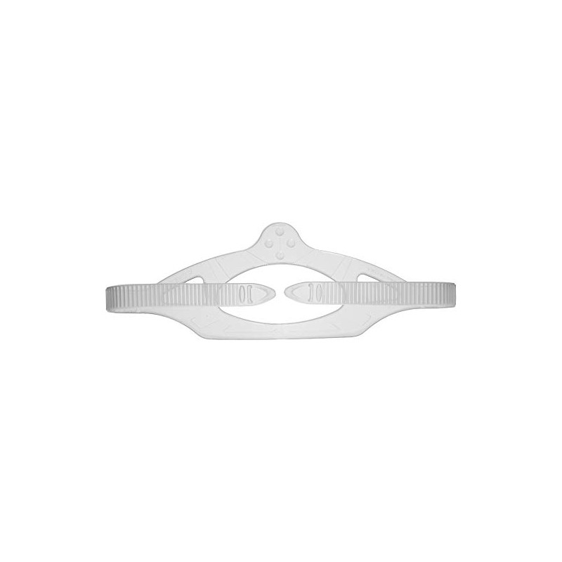 Cressi Unisex's Replacement Strap for Mask, Clear, 17 mm