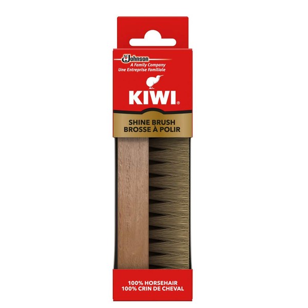 Kiwi Shine Horsehair Brush