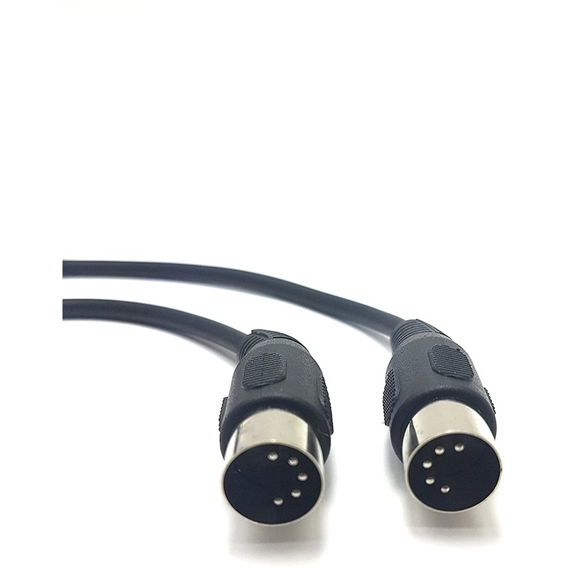 C&E 10 Feet (ft) MIDI Cable with 5 Pin DIN