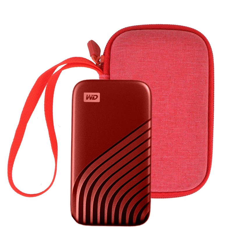 Aenllosi Hard Storage Case for WD My Passport Portable SSD
