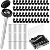 Zhengmy 3 Inch Shutter Screws and Caps Bulk Shutter Fasteners
