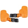 NICHE Orange Offroad Break-Away Side View Mirror Set for UTV