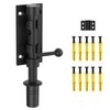 Mixizigoz 6.3 Inch Barrel Bolt Latch, Reinforced Slide Bolt Gate