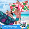 10 Packs Microfiber Beach Towel 28 x 55 Inch Oversized