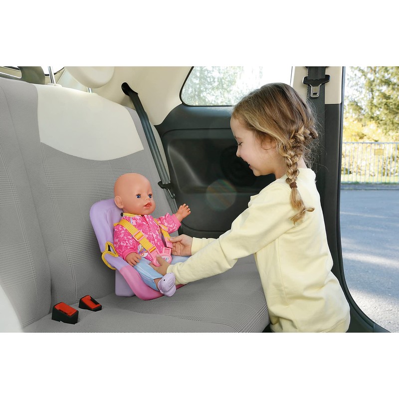 BABY born Zapf Creation 828830 Car Seat with Seat Belts
