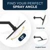 HammerHead Showers® Solid Metal 8 Inch Rainfall Shower Head –