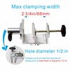 Heavy Duty Replacement Clamp for 1/2” Base Magnifying Lamp，Desk Lamp，Magnify