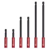 ColumPRO 6PCS Magnetic Extension Bit Holder Set, 60, 100, 150mm