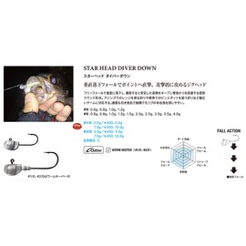 XESTA Jig Head Black Star Head Touchdown #6 3.5g