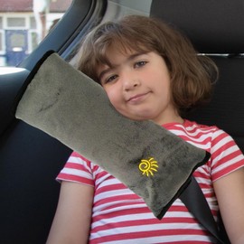 Seat Belt Pillow,Removable Soft Polyester Seat Belt Cushion - Multifunctional Full Protection Comfortable Seat Belt Cover for Car SUV Truck Vehicle