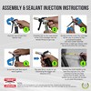 Leak Sealant Injector & AC Drain Line Cleaner Tool |