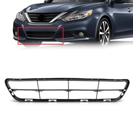 KARPAL Front Bumper Grille Lower Grill Fit for 2016 2017 2018 Nissan Altima Replaces 622549HS1A, NI1036106