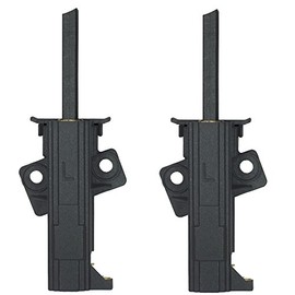 Carbon Brushes for Washing Machine Carbon Brushes and Holder 'L Holder Length 57 mm for AEG Lavamat/Bosch/Siemens/Privileg