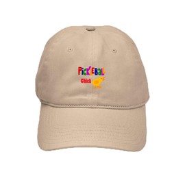 CafePress Funny Pickleball Chick Cap Unique Adjustable Baseball Hat