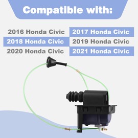 Fuel Lid Actuator Gas Door Assembly Fits for Honda Civic 2016-2021 Replace OE# 74700-TBA-A02