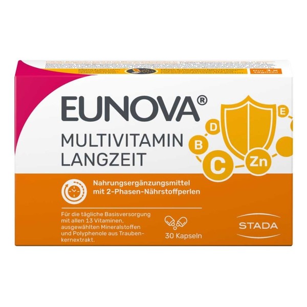 EUNOVA Long-term Dietary Supplement with All 13 Vitamins with Important