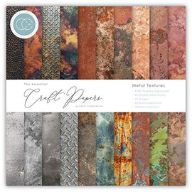 Craft Consortium - The Essential Craft Papers - 6x6 Metal Textures