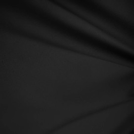 Black 60" Wide Premium Cotton Blend Broadcloth Fabric by The Yard