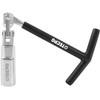 TECPO Spark Plug Wrench Set with T-Handle, 240° Swivel, for