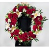 MUVIC Cemetery Wreath with Grave Holder, Memorial Day Wreaths for