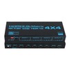 4K @ 60Hz HDMI Matrix Switch 4x4, EDID, 4 in