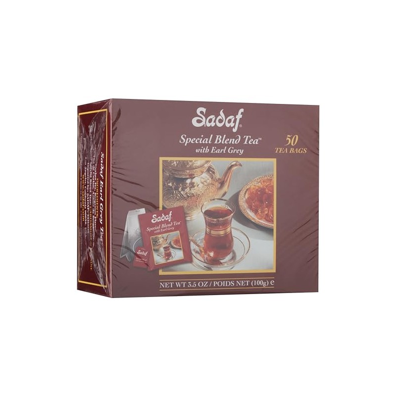 Sadaf Earl Grey Tea Bags | Special Blend Earl Grey