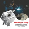 8Pcs Silver Butt Welding Clamp Aluminum Auto Panel Welding Clamp