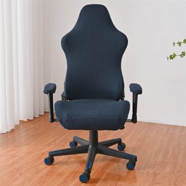 Gaming Chair Cover, Gaming Chair Covers, Pack of 4, Gaming Chair Covers with Armrests/Chair Back Cover/Office Chair Cover, Stretchable, Removable, Washable for Computer Chair, Gaming Chair, No Chair -