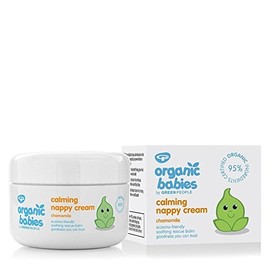Green People Company Organic Nappy Cream Baby Balm 50ml (3 Pack)