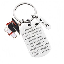 2025 Graduation Keychain - Class of 2025 Gifts for High School & College Seniors, Master's Graduates, Nurses - Gifts for Her or Him​