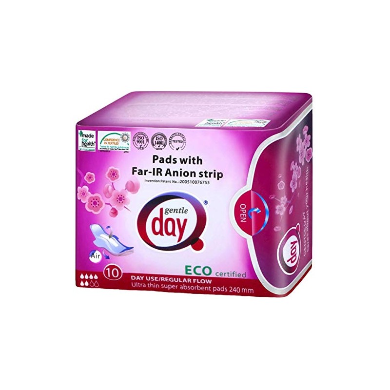 10 x Sanitary Pads with Anion Tape