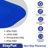 StayPut Premium Non-Slip Placemats - Rectangular & Circular Designs for