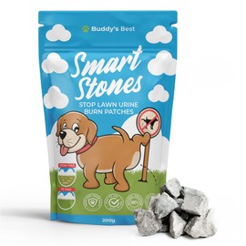 Prevent Urine Burn Patches In Lawns | Smart Rocks For Water Bowls Suitable For Dogs And Cats | Holistic Solution To Purify Pets Drinking Water | Dog Urine Neutraliser For Lawns 200g