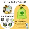 NaturePact USA Extra Thick 1 MIL Compostable Trash Bags, Drawstring,