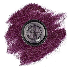 Stargazer Biodegradable Glitter Shaker - Fushia. Festival Friendly Biodegradable Cosmetic Glitter