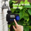 Green Blue Irrigation Control, Electronic Watering Timer with IP55 Protection,