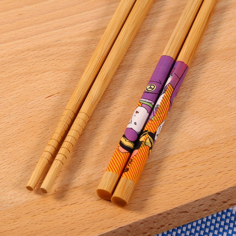 5 Pairs Bamboo Wooden Chopsticks Japanese Style Reusable Chopsticks Box