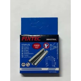 Caja Con 1000 Grapas 11.3mm X 1.2mm X 6mm Engrapadora Fixtec                                                                                          